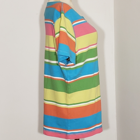 VanHeusen Ladies striped Tee size Large - Picture 6 of 6